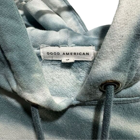 Good American Boyfriend Hoodie Tie Dye Size Large - Picture 4 of 7